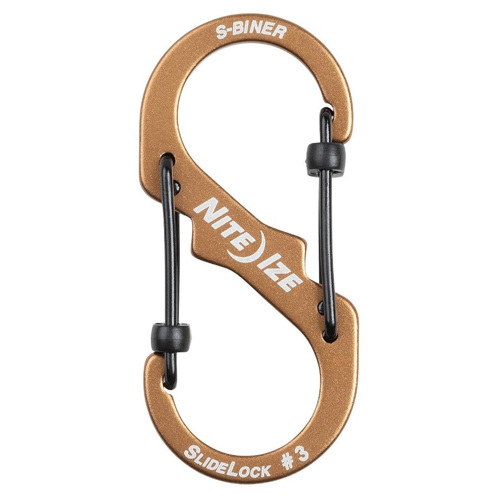 S-Biner® SlideLock® Aluminum #3 Carabiner