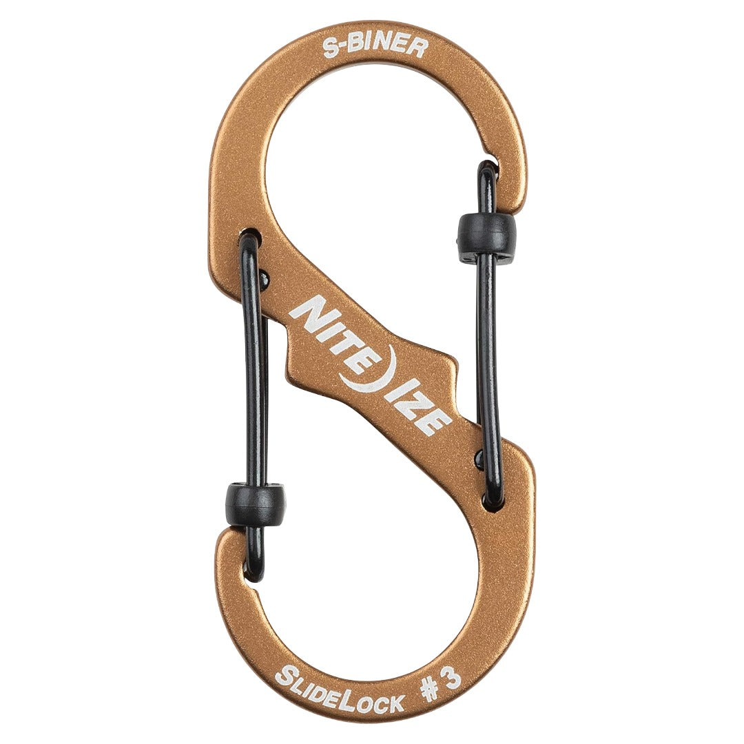 S-Biner® SlideLock® Aluminum #3 Carabiner